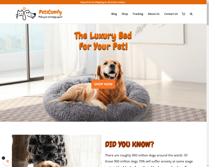 Pets website