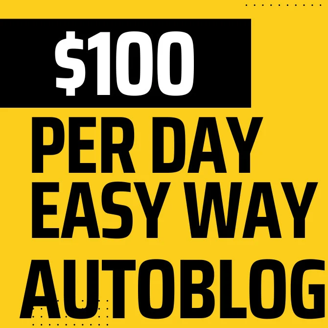 AutoBlog Website for Passive Income