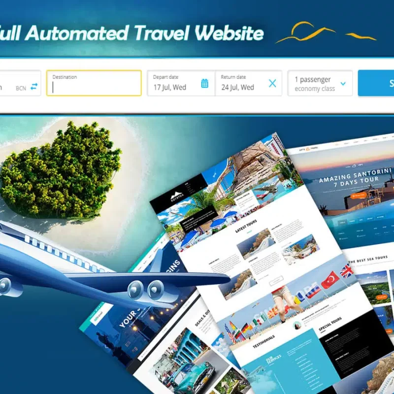 Travel Search Engine Website