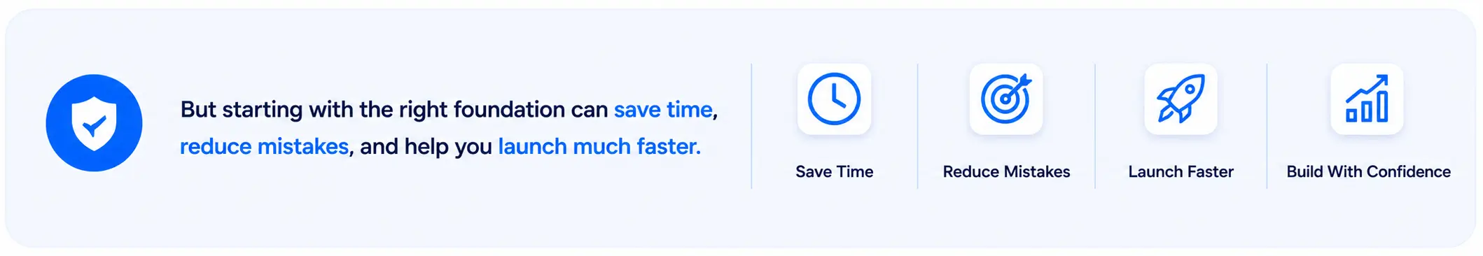 save time